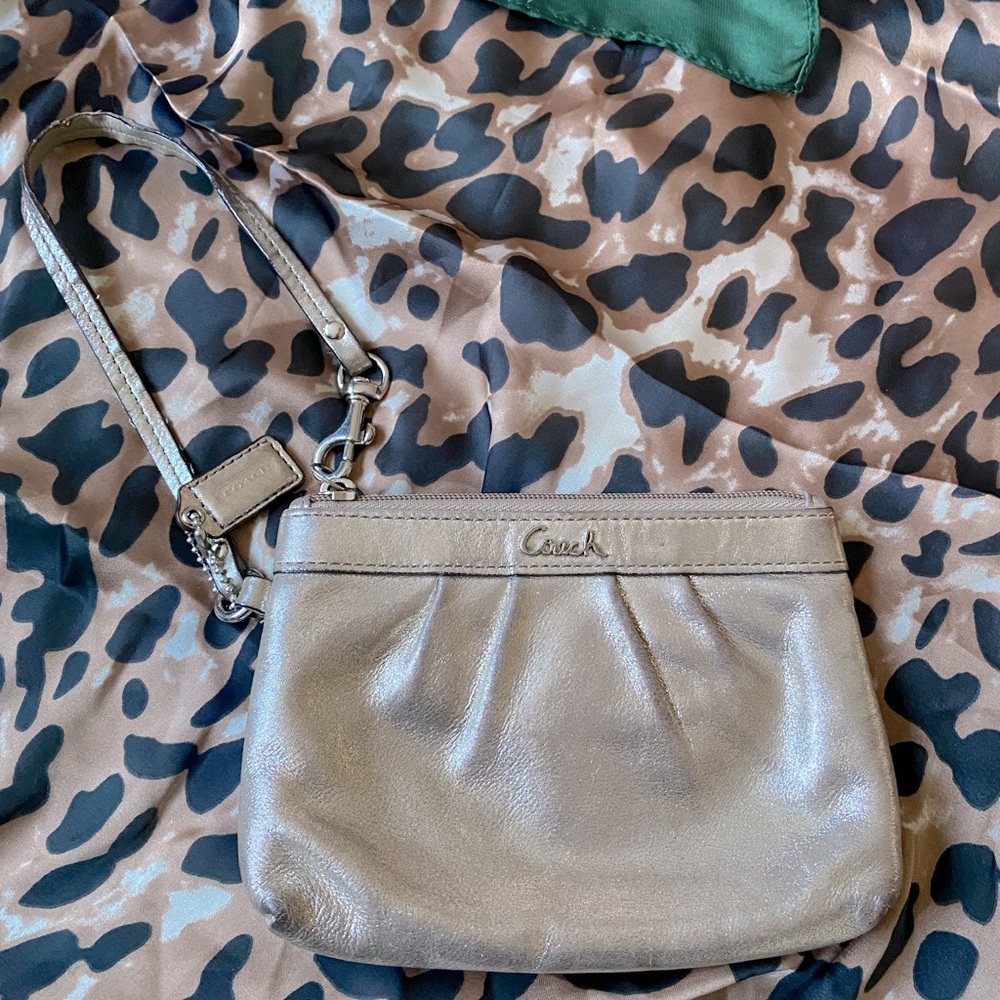 Coach Champagne Clutch